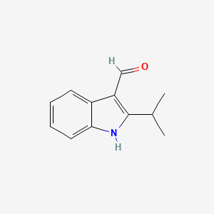 2-isopropyl-1H-indole-3-carbaldehyde