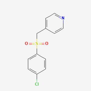 4-(4-Chlorophenylsulfonylmethyl)pyridine
