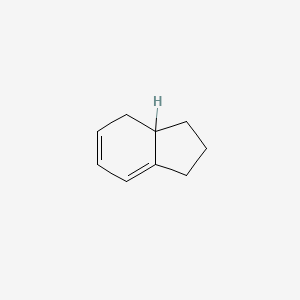 molecular formula C9H12 B8666093 2,3,3a,4-tetrahydro-1H-indene CAS No. 39014-56-7