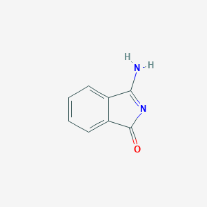 molecular formula C8H6N2O B086661 3-亚氨基异吲哚啉酮 CAS No. 14352-51-3