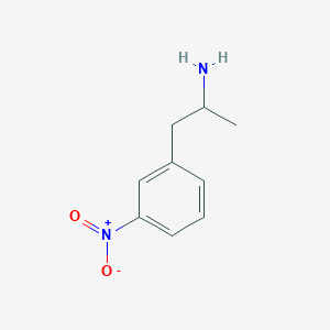 molecular formula C9H12N2O2 B8666136 1-(3'-Nitro-phenyl)-2-amino-propane 