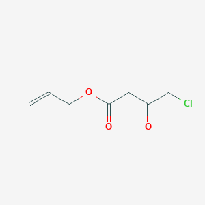 molecular formula C7H9ClO3 B8666153 Prop-2-en-1-yl 4-chloro-3-oxobutanoate CAS No. 89605-12-9