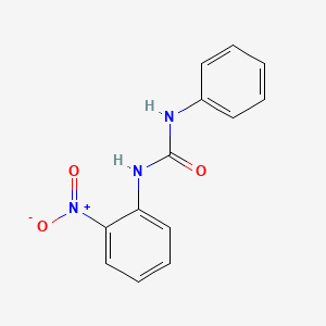molecular formula C13H11N3O3 B8666492 1-(2-Nitrophenyl)-3-phenylurea 
