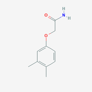 molecular formula C10H13NO2 B8666588 (3,4-Dimethylphenoxy)acetamide 