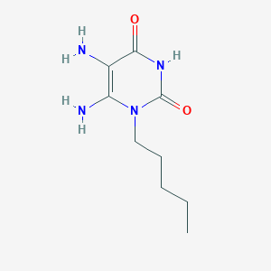 5,6-diamino-1-pentyl-2,4(1H,3H)-pyrimidinedione