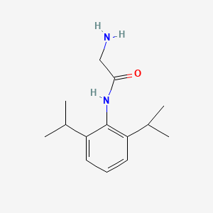 N-[2,6-Bis(1-methylethyl)phenyl]-2-aminoacetamide