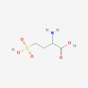molecular formula C4H9NO5S B086667 DL-高半胱氨酸 CAS No. 1001-13-4