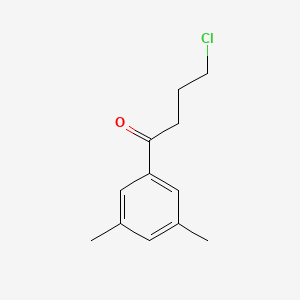 4-Chloro-1-(3,5-dimethylphenyl)butan-1-one