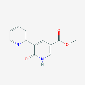 Methyl 6-oxo-5-(pyridin-2-yl)-1,6-dihydropyridine-3-carboxylate