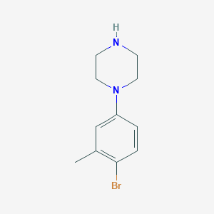 1-(4-Bromo-3-methylphenyl)piperazine