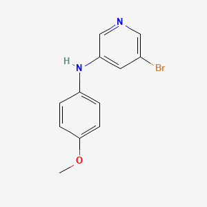 5-Bromo-N-(4-methoxyphenyl)pyridin-3-amine
