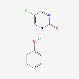5-Chloro-1-(phenoxymethyl)pyrimidin-2(1H)-one