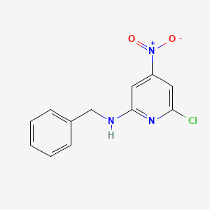 N-Benzyl-6-chloro-4-nitropyridin-2-amine