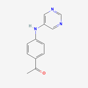 4'-[N-(pyrimidin-5-yl)amino]acetophenone