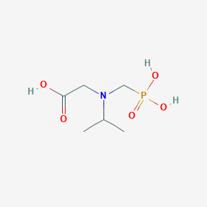 molecular formula C6H14NO5P B8667362 Glycine, N-(1-methylethyl)-N-(phosphonomethyl)- CAS No. 104608-53-9