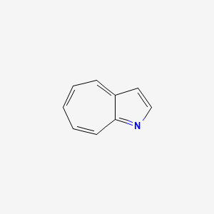 molecular formula C9H7N B8667514 Cyclohepta[b]pyrrole CAS No. 275-68-3