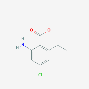 Methyl 2-amino-4-chloro-6-ethylbenzoate