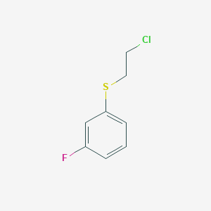 2-(3-Fluorophenylthio)ethyl-1-chloride