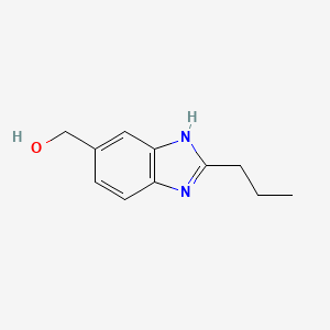 (2-propyl-1H-benzo[d]imidazol-5-yl)methanol