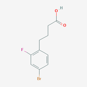 4-(4-Bromo-2-fluorophenyl)butanoic acid