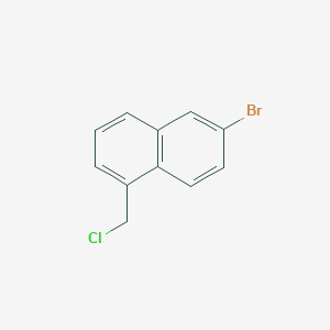 6-Bromo-1-(chloromethyl)naphthalene