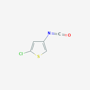 2-Chloro-4-isocyanatothiophene