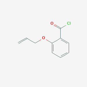molecular formula C10H9ClO2 B8668091 2-[(Prop-2-en-1-yl)oxy]benzoyl chloride CAS No. 52542-42-4