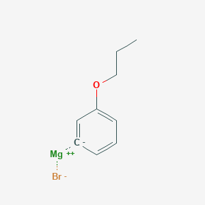 molecular formula C9H11BrMgO B8668192 3-Propyloxy phenylmagnesium bromide 