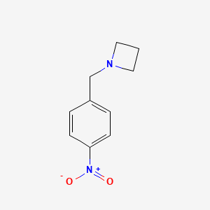 molecular formula C10H12N2O2 B8668206 4-(Azetidin-1-yl-methyl)-nitrobenzene CAS No. 263339-25-9
