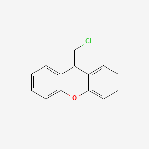molecular formula C14H11ClO B8668275 9-(chloromethyl)-9H-xanthene 