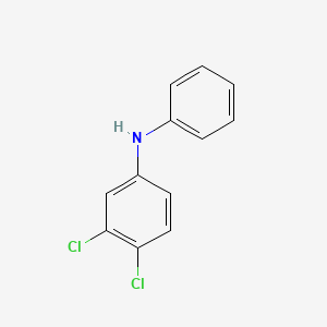 molecular formula C12H9Cl2N B8668412 3,4-dichloro-N-phenylaniline 
