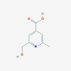 2-Hydroxymethyl-6-methylisonicotinic acid