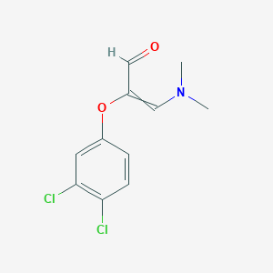 2-(3,4-Dichlorophenoxy)-3-(dimethylamino)prop-2-enal