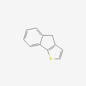 molecular formula C11H8S B8668826 4H-Indeno[1,2-b]thiophene 