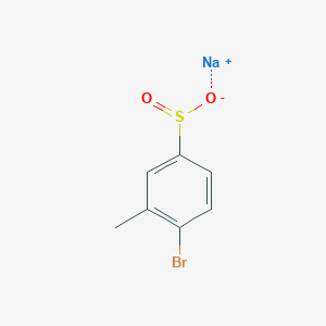 Sodium 4-bromo-3-methylbenzene-1-sulfinate