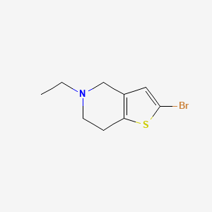 2-Bromo-5-ethyl-4,5,6,7-tetrahydrothieno[3,2-c]pyridine