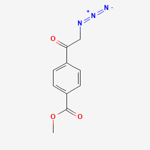 methyl 4-(2-azidoacetyl)benzoate