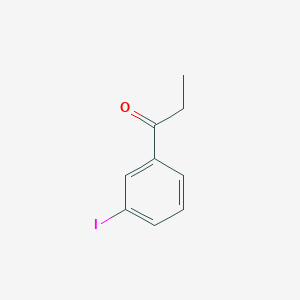 molecular formula C9H9IO B8668938 1-(3-Iodophenyl)propan-1-one 