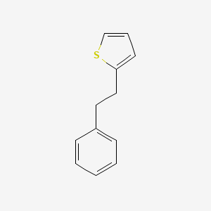 molecular formula C12H12S B8668945 2-Phenethylthiophene 