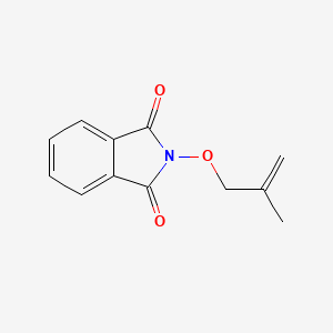 molecular formula C12H11NO3 B8668991 2-(2-Methylallyloxy)isoindole-1,3-dione 
