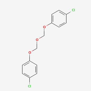 Benzene, 1,1'-[oxybis(methyleneoxy)]bis[4-chloro-