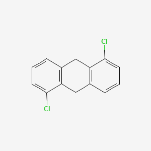 molecular formula C14H10Cl2 B8669007 1,5-Dichloro-9,10-dihydroanthracene CAS No. 876274-67-8