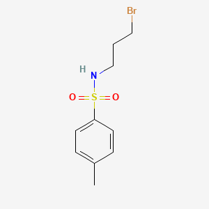 molecular formula C10H14BrNO2S B8669368 N-(3-bromopropyl)-p-toluenesulfonamide CAS No. 3245-95-2