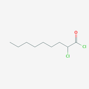 molecular formula C9H16Cl2O B8669380 2-Chlorononanoyl chloride CAS No. 81593-24-0