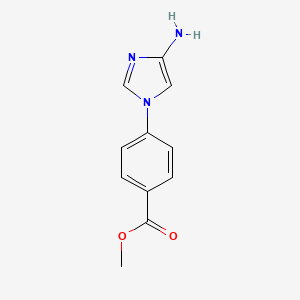 4-(4-Amino-imidazol-1-YL)-benzoic acid methyl ester