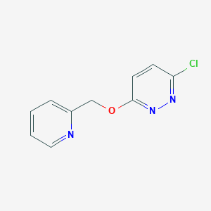 3-Chloro-6-(pyridin-2-ylmethoxy)pyridazine