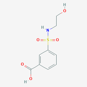 3-(2-Hydroxyethylsulfamoyl)benzoic acid