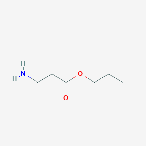 molecular formula C7H15NO2 B8669879 Isobutyl 3-aminopropanoate 