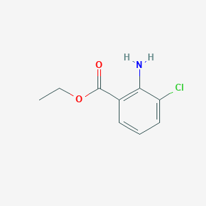 molecular formula C9H10ClNO2 B8670070 Ethyl 2-amino-3-chlorobenzoate 