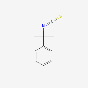 molecular formula C10H11NS B8670093 (2-Isothiocyanatopropan-2-yl)benzene CAS No. 25343-67-3